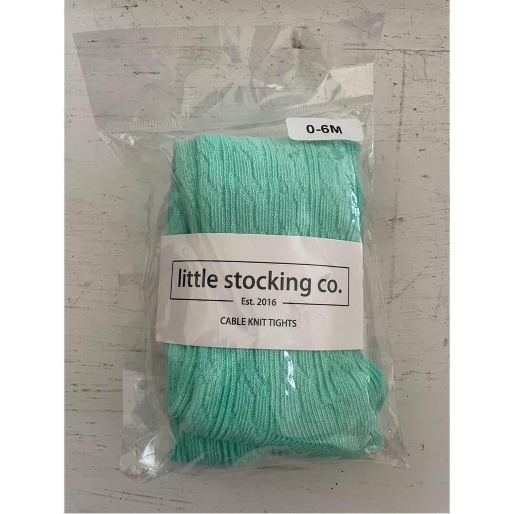 NWT Little Stocking Co. Cable Tights
